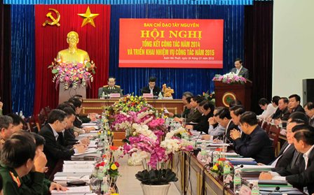Ban Chỉ đạo Tây Nguyên triển khai nhiệm vụ 2015 ảnh 1